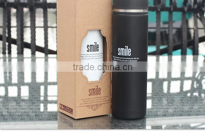 promotional gift insulated flasks and thermos stainless steel vacuum cup