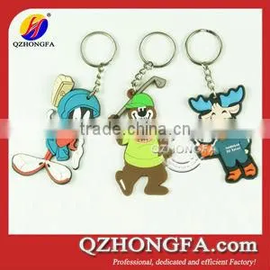 OEM Soft PVC Toy Key Rings