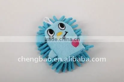 microfiber cartoon cleaning mitt
