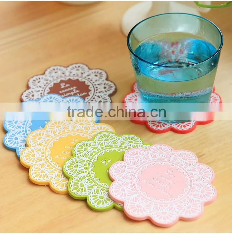 Coasters Silicone cup Pad