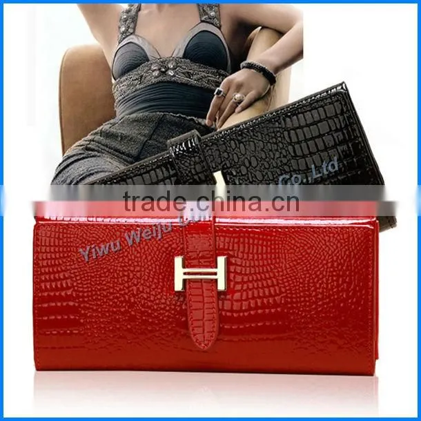 crocodile female wallet,hot selling female wallet,noble female wallet