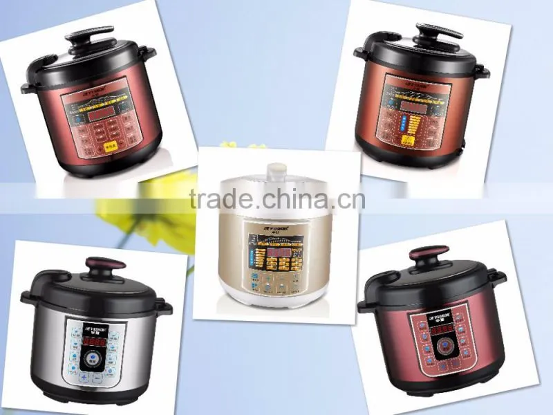 2015 Hot 5L New Digital Control Electric Quick Rice Cooking Useful Multifunction Electric Pressure cooker