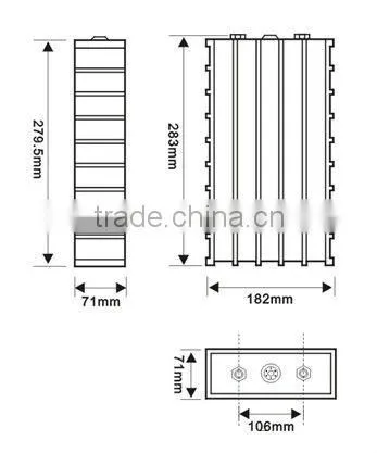12v 40Ah lithium-ion battery pack for electric bike or motor/slide board vehicle