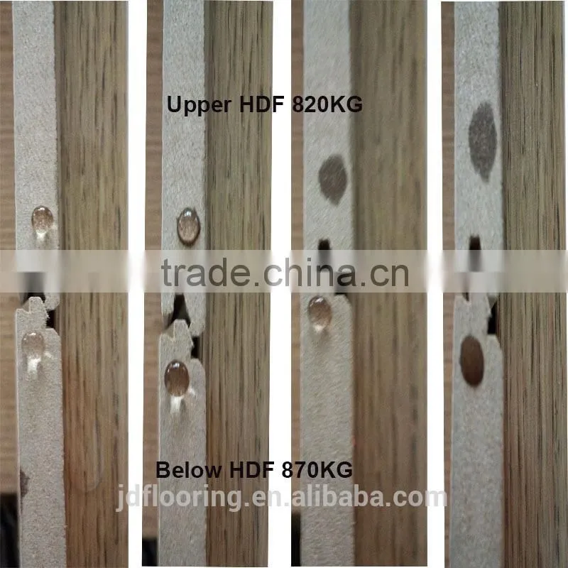red color hot selling laminated or engineered flooring exporting to Indian market