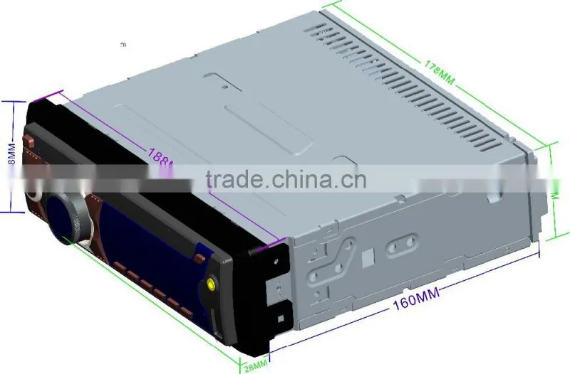 universal and good quality 1 din dvd playerwith gps/dvd/rds/usb