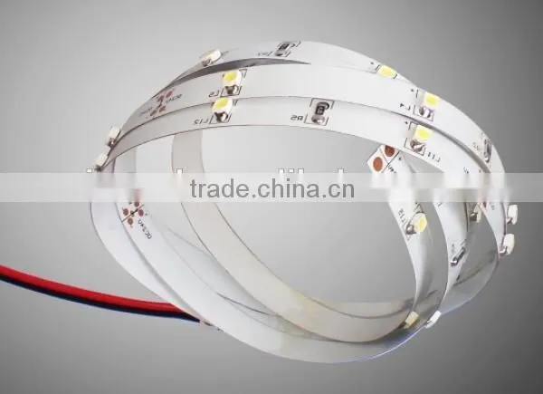 2.88W/M DC24V SMD3528 IP20 30LED/M 180LM/M Flexible Led Strip light