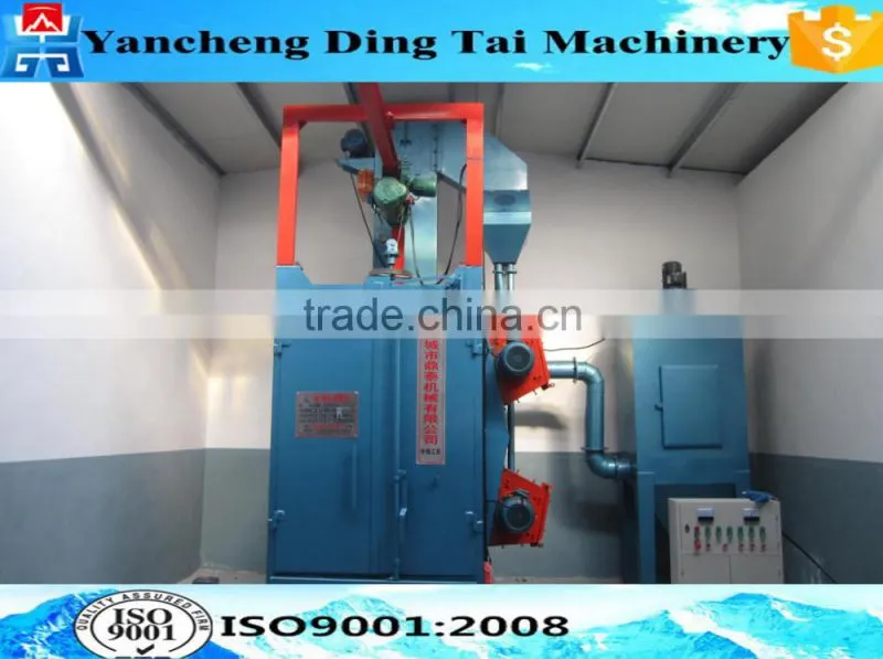 High efficiency burnishing machine /shot polishing machine/ hook shot blasting machine
