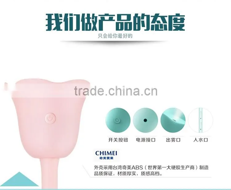 Flower Green Air Cool Mist Humidifier,natural aroma flower diffuser for decoration