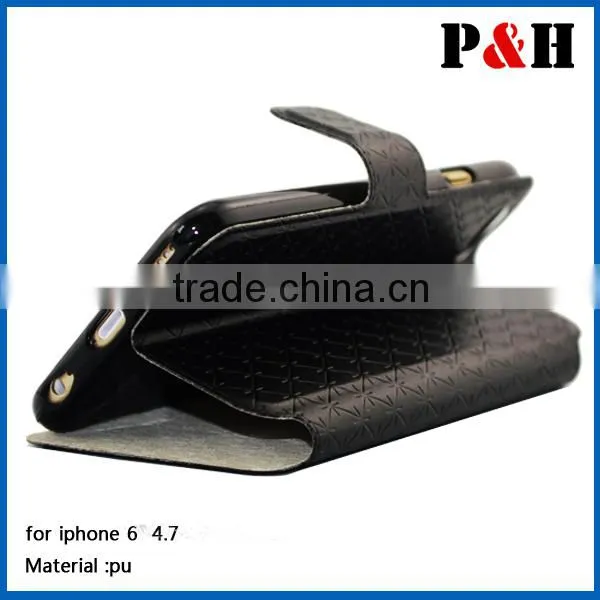 China supplier wholesale case for iphone 6 wallet case cell phone case
