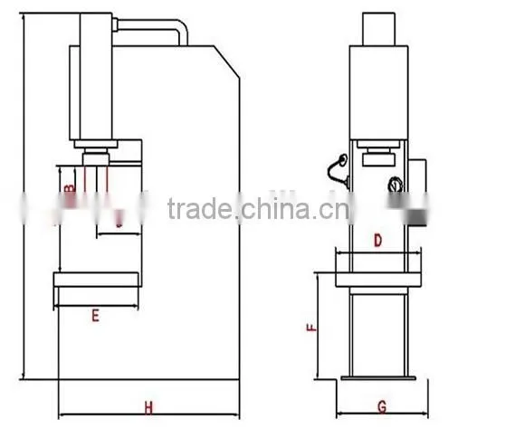 Meili C Frame Hydraulic Tablet Press Machine