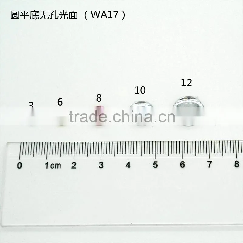 WA17 round flat back acrylic jewels rhinestones DIY fashion decoration, craft jewelry Cabochons