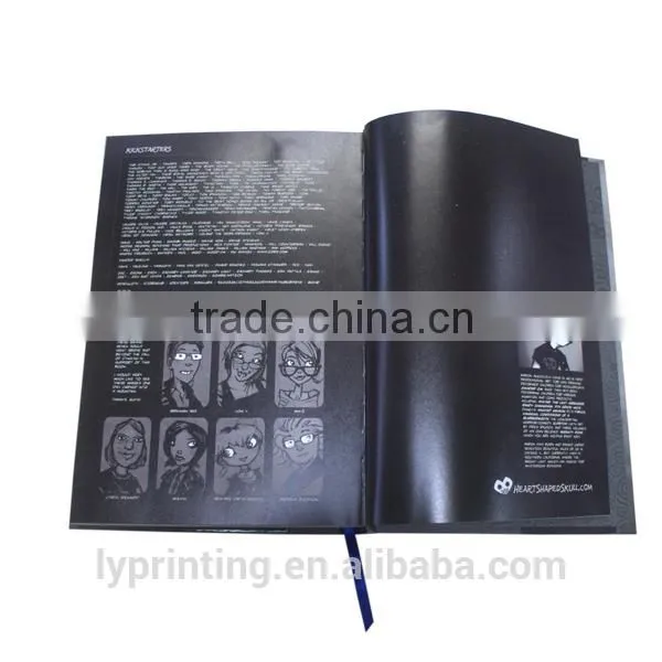 High quality custom hardcover comic book pringting,cartoon book printing service