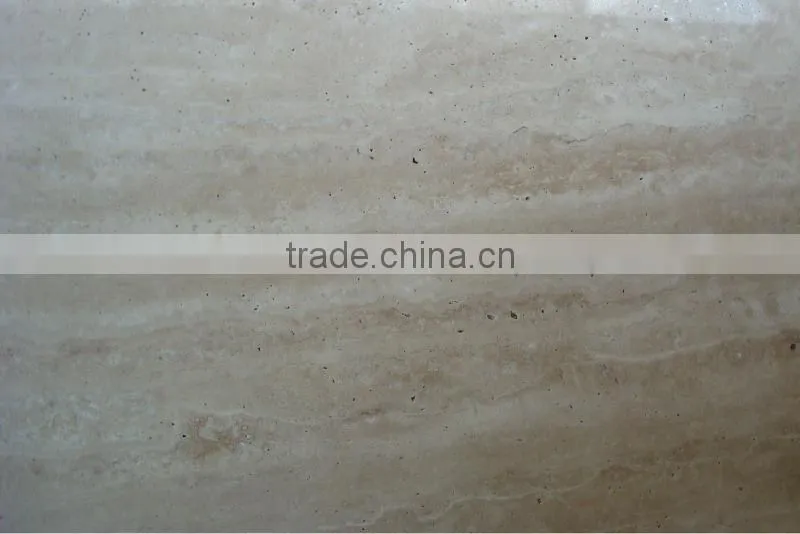 Super white travertine slab vein cut travertine slab