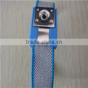 good quality economic esd wrist strap/ PU ESD Cordless wrist strap