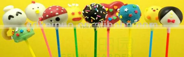 Lollipop shaped silicone custom moon cake mold