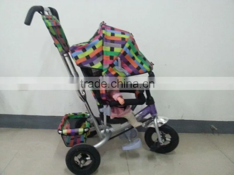 toy luxury kids tricycle/baby stroller/children running bike