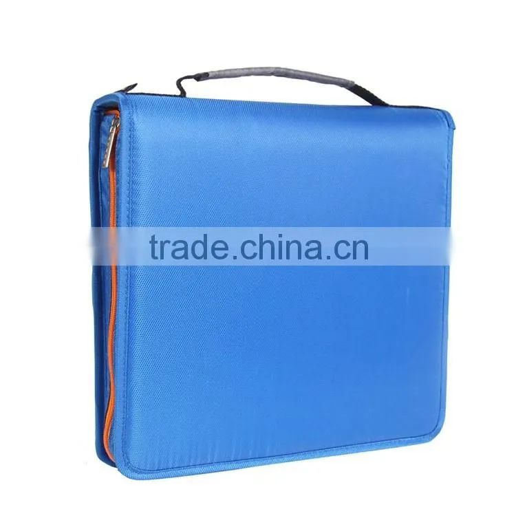 Wholesale Low Price Customized Designs Zipper Binder Padfolio