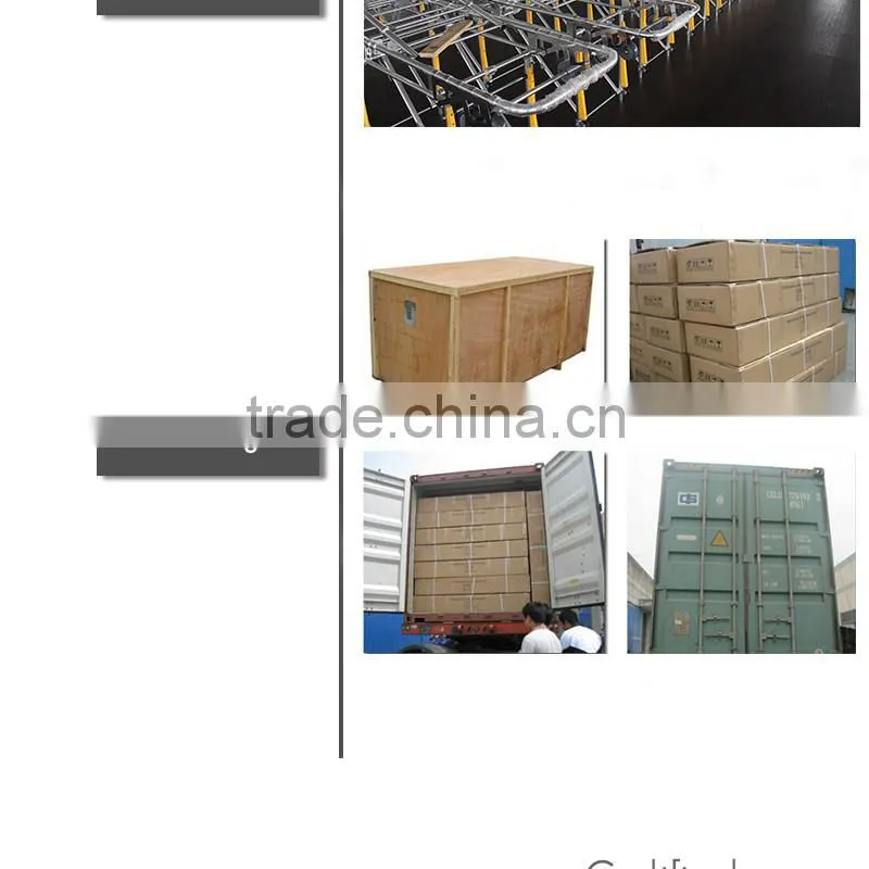 SKB039(E)-1 Stainless steel heavy duty ambulance stretcher trolley