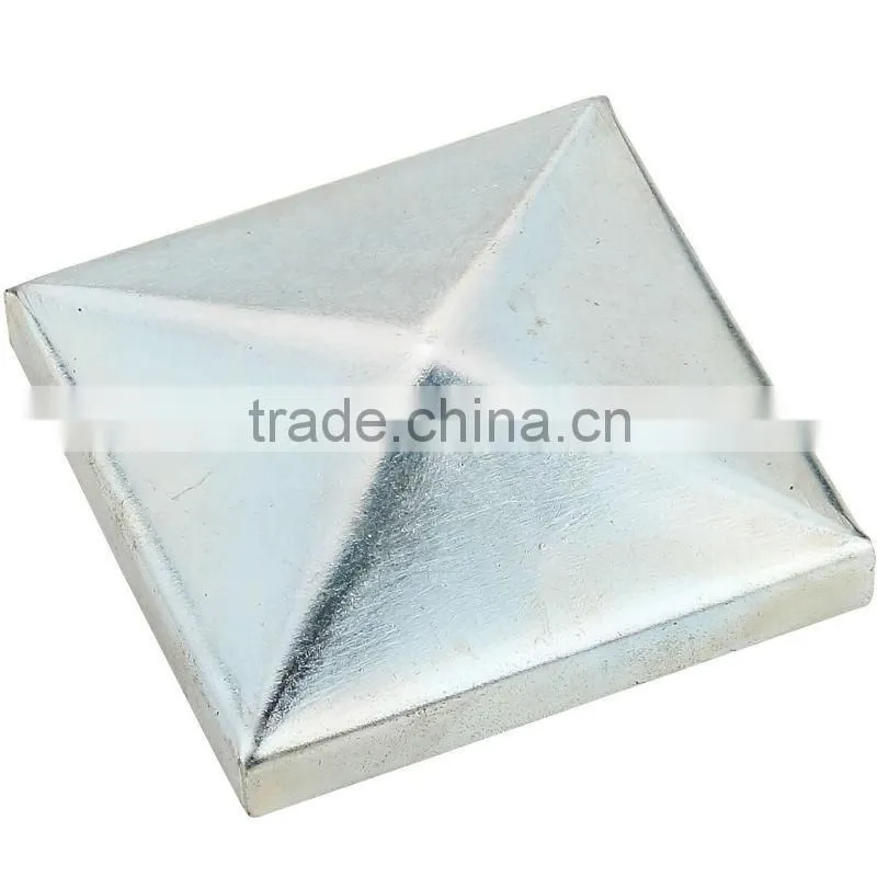 white square decorative post caps