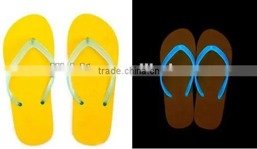 Fluorescence slippers