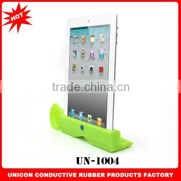 2014 Hot products silicone horn speakers for ipad