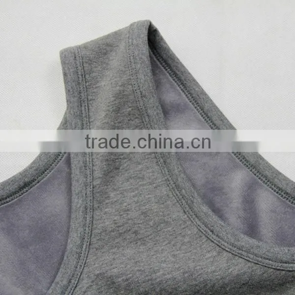 Buy tank tops ,sleevless 100% coton black tank tops for man