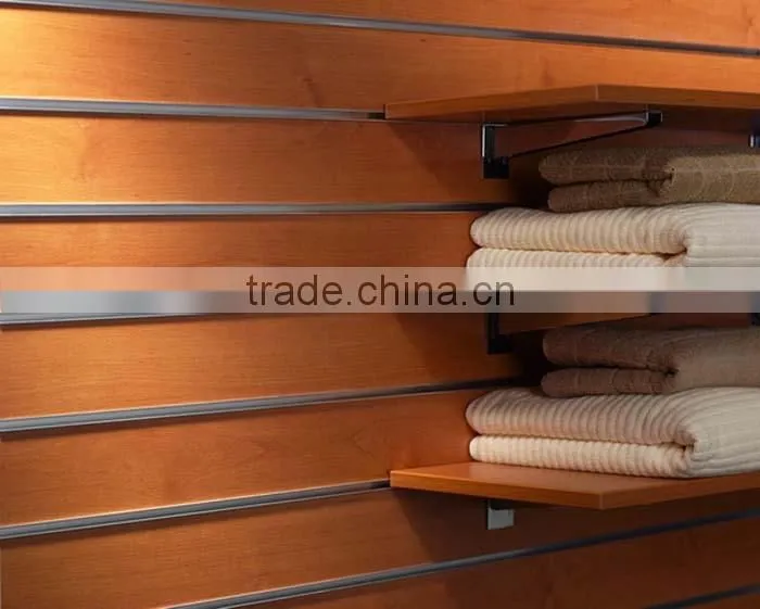 18mm aluminum slatwall mdf board