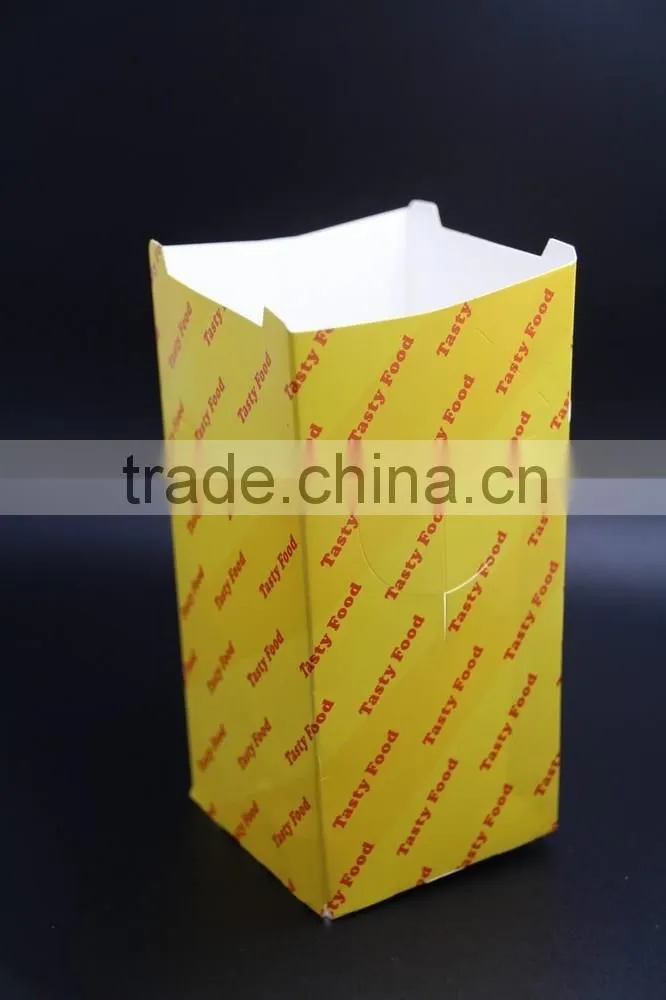 Fast Food Box Food Paper Box, Fries Paper Boxes, Paper Food Take Out Boxes