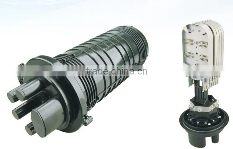 Fiber Optical Splice Enclosure Jointed Closure Fiber Fusion Splice Enclosure Dome Horizontal Splicing Enclosure