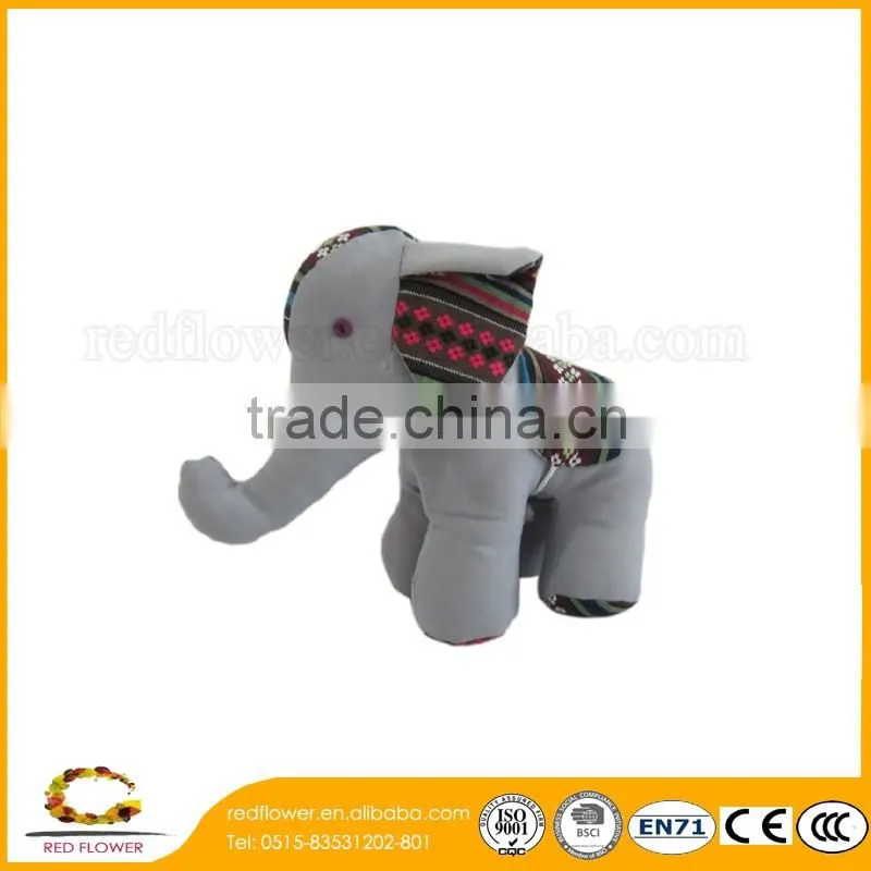 Elephant Stuffed Plush Toy Door Stop