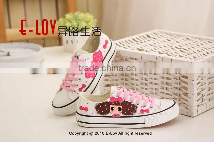 NO.D090Hot sales high quality china fashion women's hot canvas shoes
