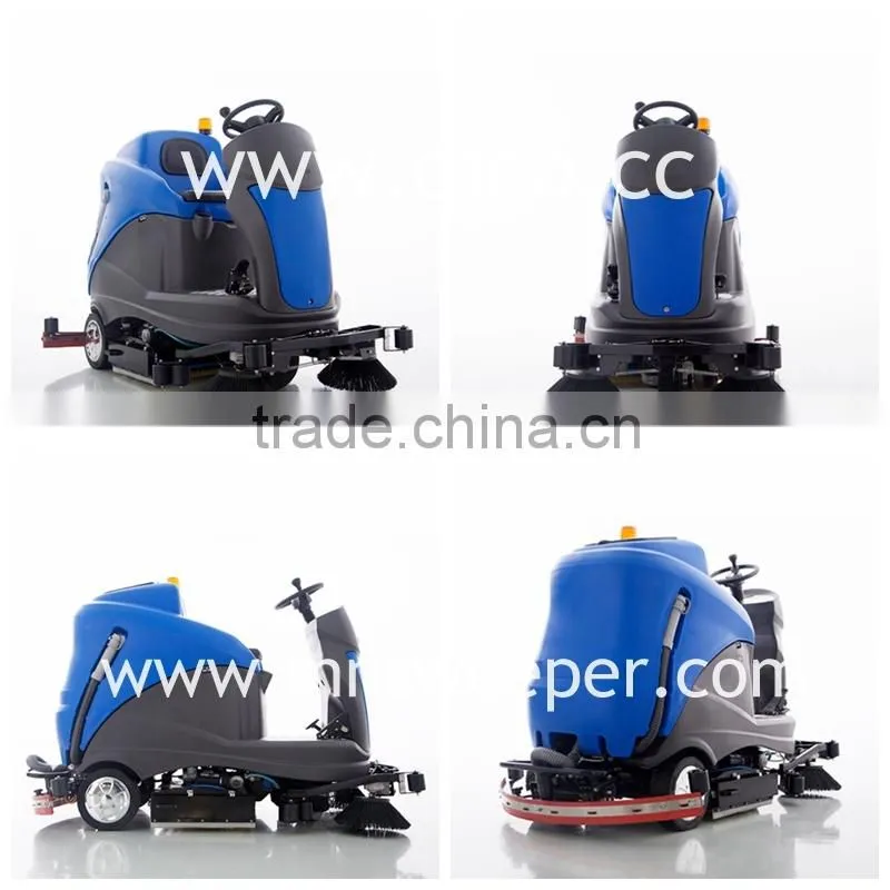 High quality OR-X10 battery powered ride-on floor sweeper-scrubber