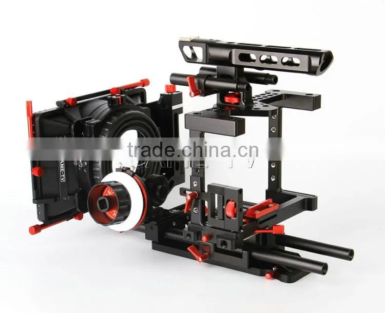 CAME-TV DSLR Cage For GH4 & S ONY A7s & 5D Mark III