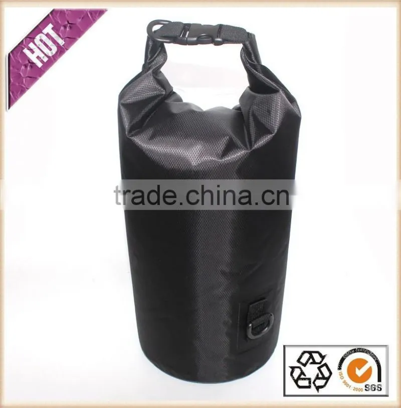 New Design Waterproof Dry Bag With Transparent Window Very Light 190T Polyester Waterproof Bag