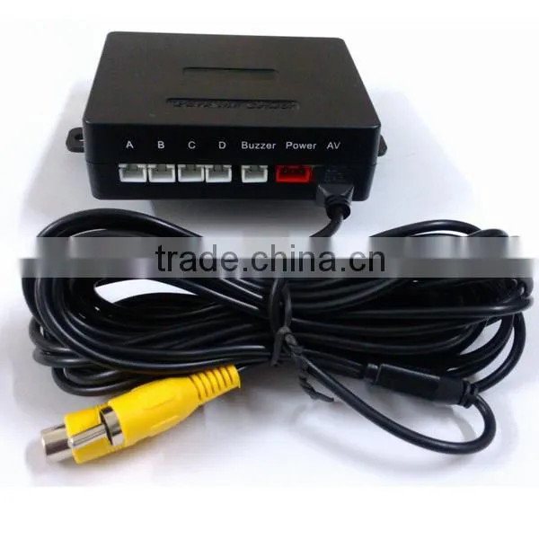 led parking sensor system car reverse backup radar with 3.5inch monitor camera