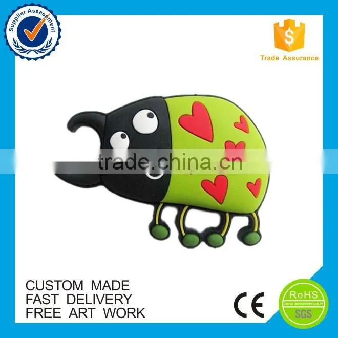 Manufaturer Business Gifts cartoon 3d pvc fridge magnet