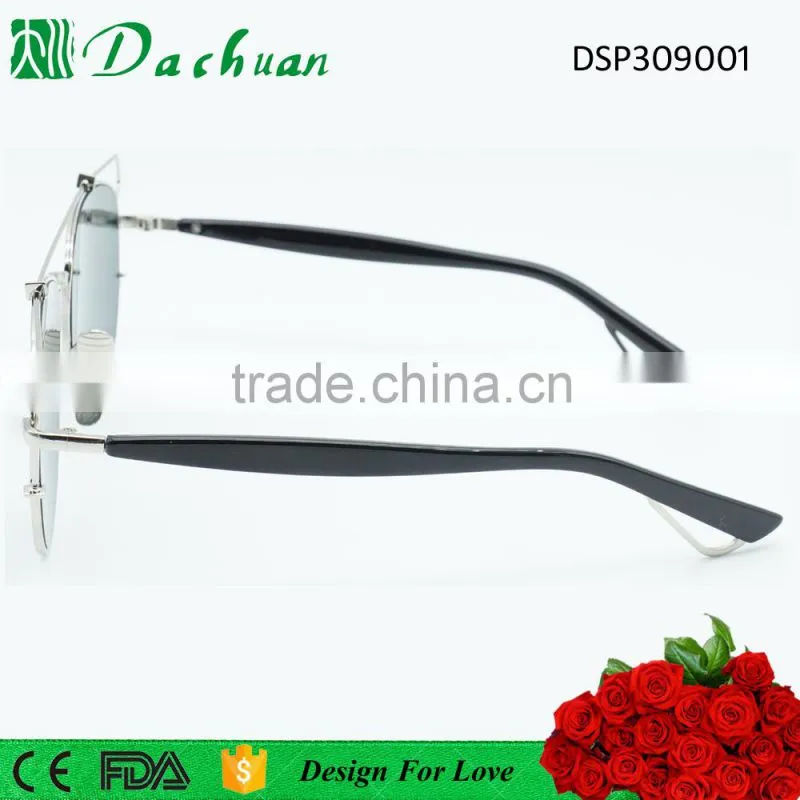 2016 new design and best sale metal china sunglass manufacturers cat 3 uv400 sunglasses