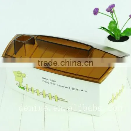 clear acrylic(PMMA) tissue box OEM: