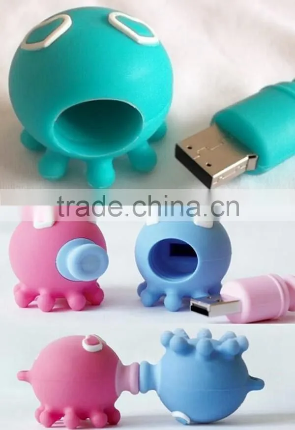 Cartoon Silicone/PVC usb cover made in china