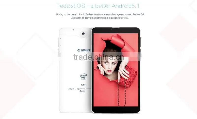 2016 new Original Teclast X70 R 3G tablet Android 5.1 7 inch IPS Retina Screen Intel X3-C3230 64bit Quad Core 1GB RAM 8GB ROM