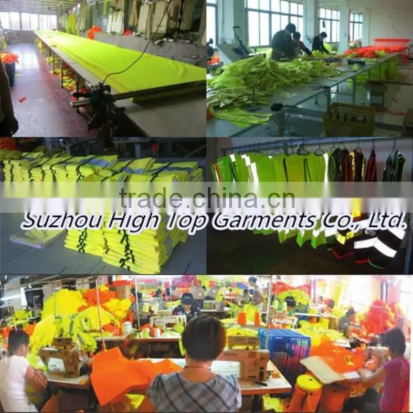 Yellow Hi Vis Short Sleeve Reflective Safety Shirt