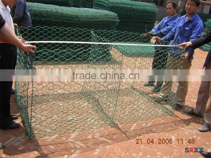 Stone cage nets hexagonal wire netting welded wire mesh(factory)