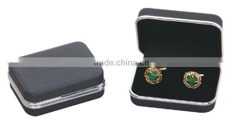 Metal cufflink box