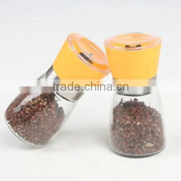 salt and pepper mills plastic cap, salt grinder plastic cap