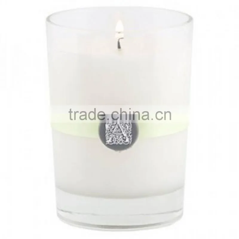 Further Fancy Design Aroma Pure Soy Wax Candle in glass jar