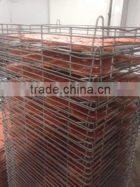 Food Industry Use Modern Style Stainless Steel Stack Basket