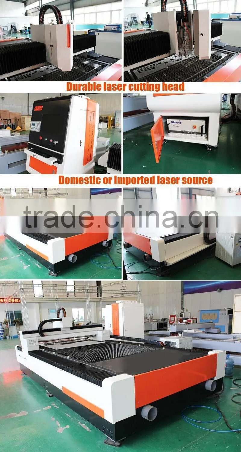 Fiber Laser Machine 500W 1KW Cutting Metals in sale