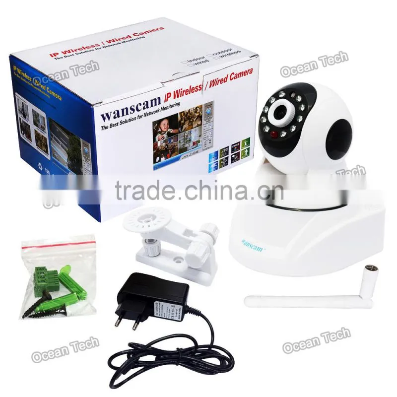 P2P Wifi TF Card Network Auto Record IP Camera HW0030-1