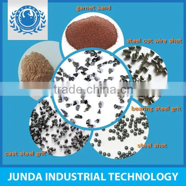 Shot peening of cast steel shot 1.0mm cut wire shots