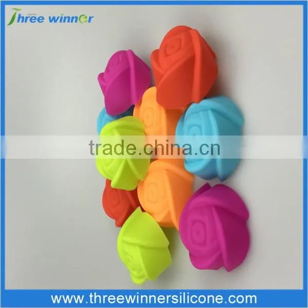 Wholesale cake mould silicone rose cake mold
